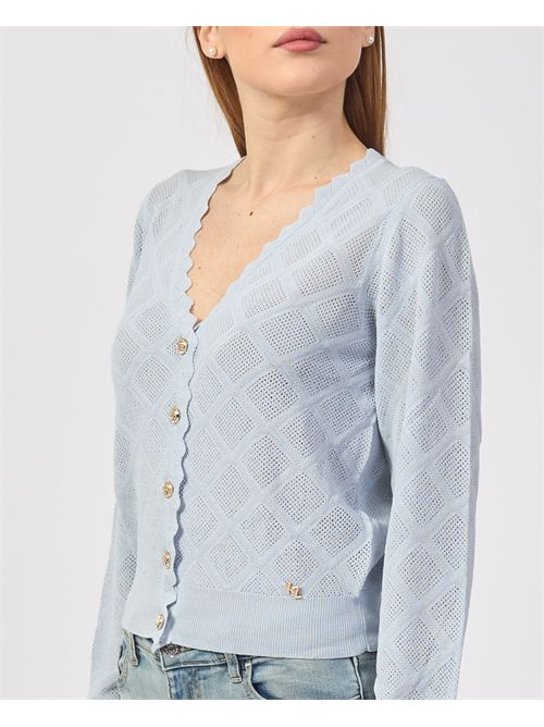 Yes Zee Women's Cardigan with V-Neck YES ZEE | M438-BR000792